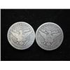 Image 2 : 1904 & 07-O BARBER HALF DOLLARS
