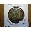 Image 1 : 1876 SEATED LIBERTY QUARTER