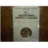 Image 1 : 1955 WASHINGTON SILVER QUARTER NGC MS63