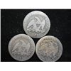 Image 2 : 1854, 55-O & 76 SEATED LIBERTY HALF DOLLARS