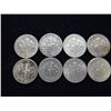Image 2 : 8 ASSORTED SILVER ROOSEVELT DIMES