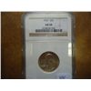 Image 1 : 1957 WASHINGTON SILVER QUARTER NGC AU58