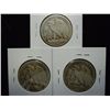 Image 2 : 1927-S,28-S & 29-S WALKING LIBERTY HALF DOLLARS