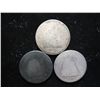 Image 1 : 3 ASSORTED SEATED LIBERTY QUARTERS