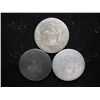 Image 2 : 3 ASSORTED SEATED LIBERTY QUARTERS