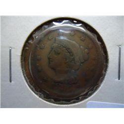 1854 US LARGE CENT (FINE)