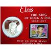 Image 1 : 1 TROY OZ .999 FINE SILVER ELVIS HEART SHAPE MEDAL