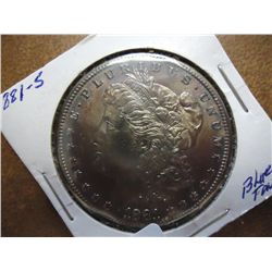 1881-S MORGAN SILVER DOLLAR (UNC)