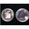 Image 1 : 1973 & 76 CANADA SILVER $ (PF LIKE) .3750 OZ. ASW