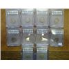 Image 1 : 10 ASSORTED ICG BUFFALO NICKEL SLABS