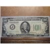 Image 1 : 1934 $100 US FEDERAL RESERVE NOTE GREEN SEAL