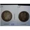 Image 1 : 1906-O & 08-D BARBER QUARTERS