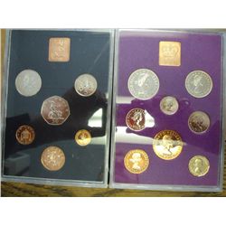 1970 & 71 GREAT BRITAIN & NORTHERN IRELAND PF SETS