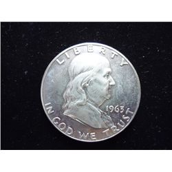 1963 FRANKLIN HALF DOLLAR PROOF