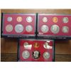 Image 1 : 1980, 81 & 82 US PROOF SETS (WITH BOXES)