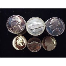 33 ASSORTED PROOF JEFFERSON NICKELS
