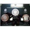 Image 1 : 1994 ROSE BOWL SILVER MEDALLION SET PROOF