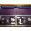 Image 2 : 1991 & 92 US PROOF SETS (WITH BOXES)