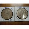 Image 1 : 1889 & 90-O MORGAN SILVER DOLLARS