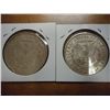Image 2 : 1889 & 90-O MORGAN SILVER DOLLARS