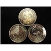 Image 2 : 3 ASSORTED CROWN SIZE COINS NOT SILVER