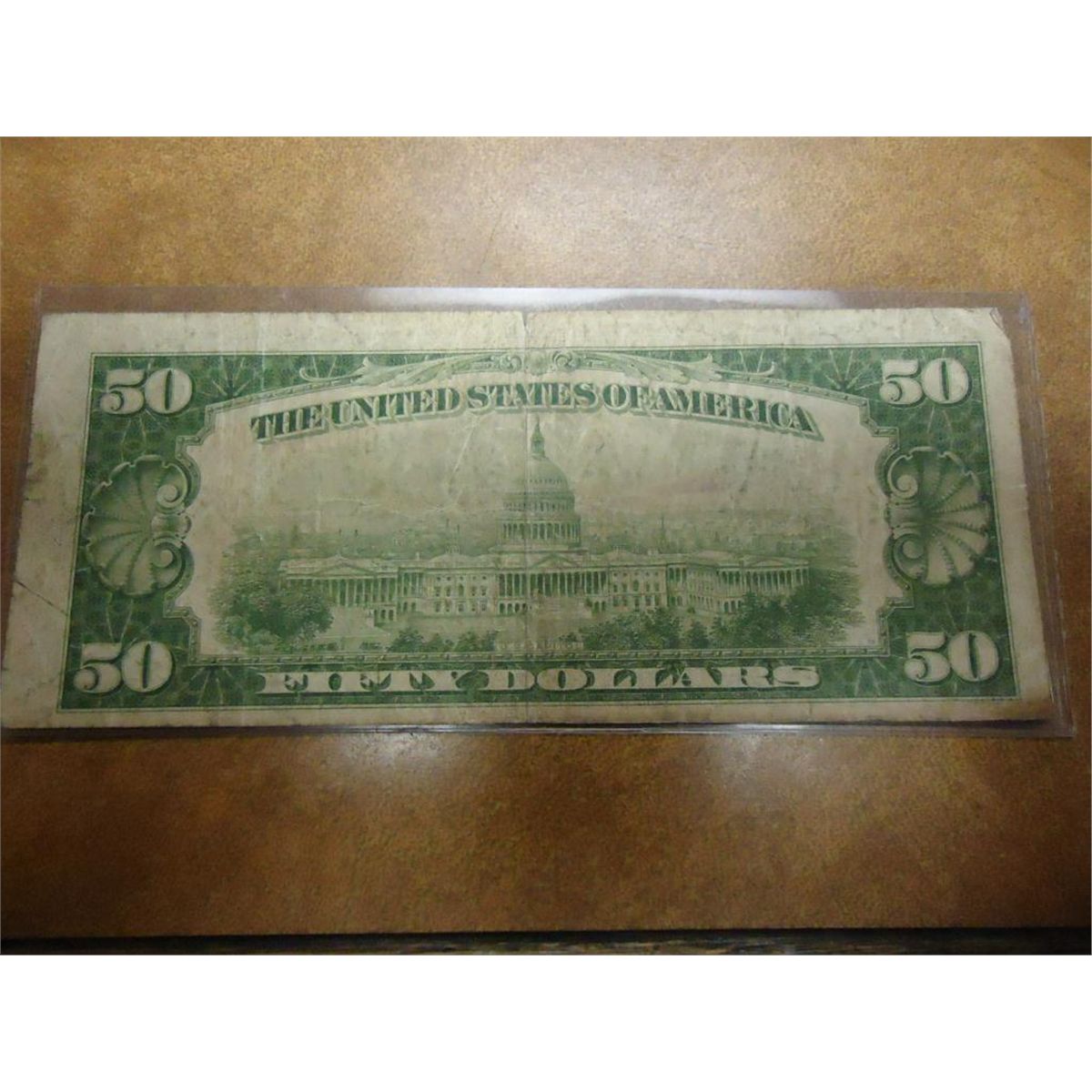 1929 $50 NATIONAL CURRENCY CHICAGO