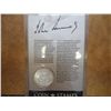 Image 2 : 1964 KENNEDY HALF DOLLAR COIN AND STAMP SET (UNC)