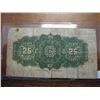 Image 2 : 1923 CANADA 25 CENT FRACTIONAL CURRENCY