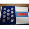 Image 2 : SET OF 11-1973 AMERICAS 1ST MEDALS IN PEWTER
