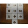 Image 2 : 10 ASSORTED SEATED LIBERTY DIMES
