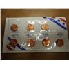 Image 1 : 1982-7 VARIETIES LINCOLN CENT SET (UNC)