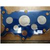Image 2 : AMERICAS BICENTENNIAL COINS SET IN PLASTIC CASE