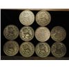 Image 1 : 10 MEXICO SILVER PESOS EACH .0514 OZ. ASW
