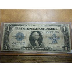 1923 LARGE SIZE $1 SILVER CERTIFICATE BLUE SEAL