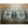 Image 1 : 1923 LARGE SIZE $1 SILVER CERTIFICATE BLUE SEAL