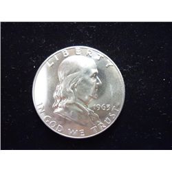 1963 FRANKLIN HALF DOLLAR PROOF