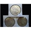 1922 P/D/S PEACE SILVER DOLLARS
