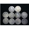 Image 1 : 10 ASSORTED SEATED LIBERTY DIMES ALL 1870'S