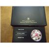 2006 CANADA SILVER $5 PINK RIBBON PROOF