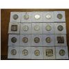 Image 1 : 20 ASSORTED WASHINGTON SILVER QUARTERS