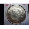 1923-S PEACE SILVER DOLLAR AU