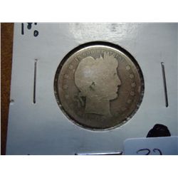 1892-O BARBER QUARTER