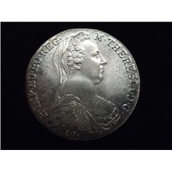 1780 AUSTRIA MARIA THERESIA THALER PROOF (SILVER)