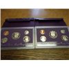 1991 & 92 US PROOF SETS (WITH BOXES)