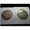 Image 2 : 1907-D & 07-S BARBER HALF DOLLARS