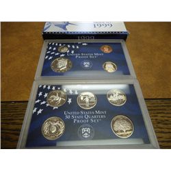1999 US PROOF SET (WITH BOX)