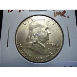1955 FRANKLIN HALF DOLLAR "BUGS BUNNY" (UNC)