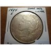 1934-S PEACE SILVER DOLLAR (KEY DATE)