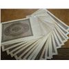 Image 2 : 20 1923 GERMAN 100,000 MARK INFLATION NOTES
