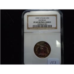 1999-S GEORGIA QUARTER NGC PF69 ULTRA CAMEO